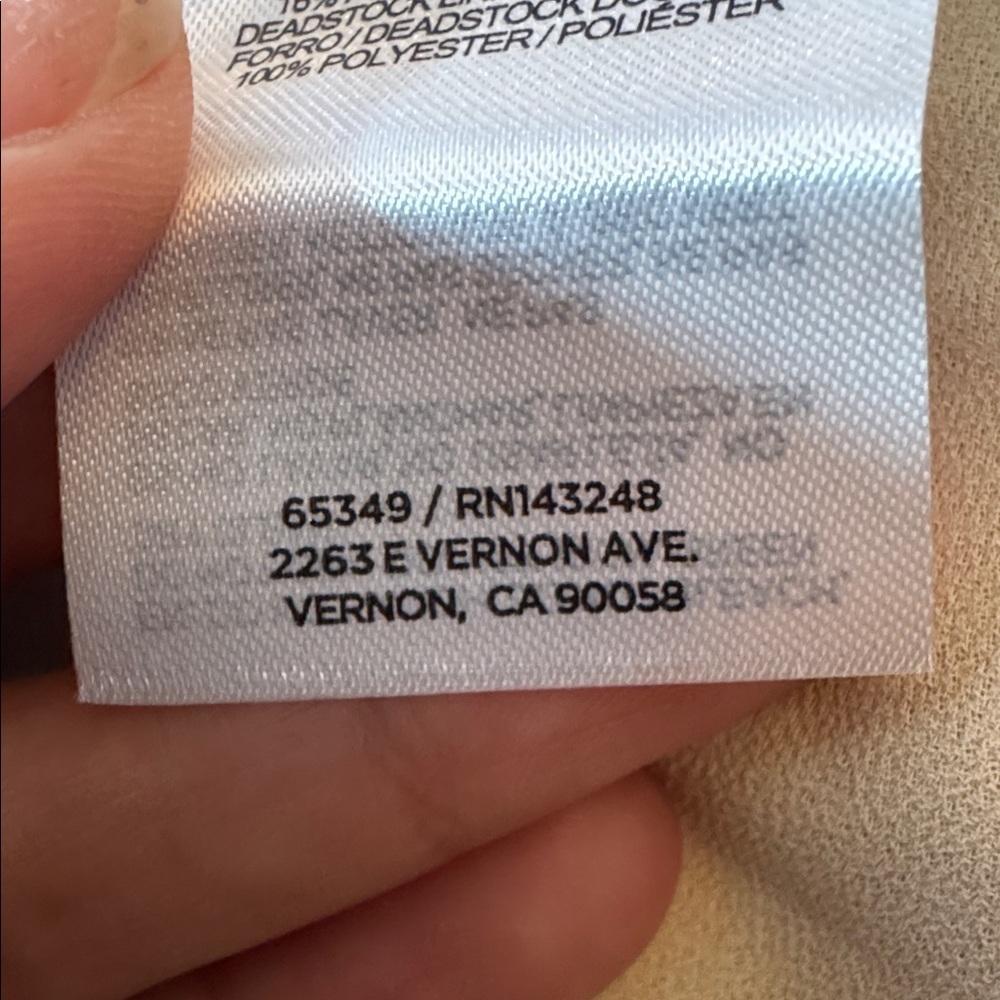 NWT Reformation Parand Dress in Blonde - Picture 5 of 6